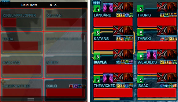 StarParse – Heiler: Raid-HoTs und Schilde – Beispielansicht 1